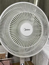 美的（Midea）【幸运草安睡1S】一级能效直流变频声控电风扇家用遥控卧室静音落地扇台式桌面抗菌大风力转页扇 实拍图