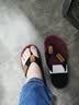 PointZerone人字拖男士软底新款外穿拖鞋男沙滩夏季凉拖鞋男士防滑室外夹趾拖 紫色旗舰版 42 脚宽胖请加大一码买 实拍图
