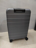 米家小米行李箱26英寸拉杆箱大容量旅行箱PC托运密码箱男女皮箱子灰色 实拍图