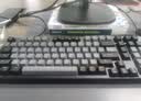 达尔优（dareu）EK815pro机械键盘游戏键盘98配列多媒体旋钮渐变键帽 白烟青-脆波波轴 实拍图