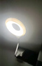 智能语音小夜灯声控灯小台灯便携氛围拍照LED卧室宿舍床头节能灯 USB插口即插即用 白色折叠语音灯【2个装】 实拍图