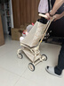 丸丫T2-2旅行家遛娃神器轻便婴儿推车可折叠登飞机火车儿童口袋推车 【T2-2旅行家】老花香槟金 实拍图