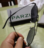 帕森（PARZIN）偏光太阳镜男 时尚简约多边形眼镜双梁合金框防晒驾驶墨镜PZ6653 实拍图