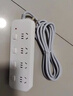 公牛（BULL）分控插座/插线板/插排/排插/接线板/宿舍家用桌面拖线板  3C认证  4位分控全长3米 独立开关 实拍图