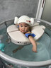 iuu婴儿游泳桶免安装 儿童洗澡桶 可折叠泡澡桶家用新生儿游泳池浴桶 【免安装-透明】巨无霸+礼包 母婴级面料，耐磨稳固防变形 实拍图