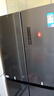 美的（Midea）471L十字门冰箱全空间养鲜抗菌净味一级能效风冷无霜双变频以旧换新BCD-471WSPZM(E)国家补贴 实拍图
