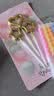 极度空间 生日蜡烛生日蛋糕装饰马卡龙色蛋糕蜡烛螺旋蜡烛*6+金色蜡烛*3 实拍图