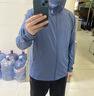 蕉下（beneunder）防晒衣男薄外套防紫外线透气户外钓鱼休闲高弹夏AS105冻湖蓝2XL 实拍图