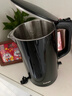苏泊尔（SUPOR）电水壶 双层防烫烧水壶热水壶1.7L大容量 全钢无缝内胆304不锈钢电热水壶SW-17J419 实拍图