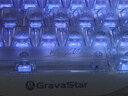重力星球破茧75K1机械键盘无线/有线蓝牙三模电竞游戏鼠标键盘套装gasket客制化金属RGB灯光键鼠套装 【K1 LITE经典版】 北极光（全透键帽） 实拍图