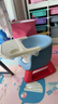 日康（rikang）宝宝餐椅 叫叫椅婴儿学坐椅多功能儿童吃饭餐桌 RK-X2009-1 蓝色 实拍图