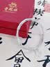 老凤祥银手镯子生日520送女朋友礼物老婆实心素圈母亲节礼物实用送长辈 繁花蝴蝶手镯【老凤祥品牌礼盒】 25±1g配证书 实拍图