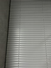 美尔耐免打孔百叶窗帘卧室卫生间浴室厕所防水铝合金厨房升降遮光帘6010 免钉【标准哑光】白色 1平方米 实拍图