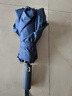 暖心话全自动雨伞折叠大号男女双人晴雨两用防紫外黑胶防晒遮阳伞太阳伞 72骨升级款大伞-卓越蓝 实拍图
