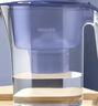 飞利浦（PHILIPS）净水壶滤水壶过滤水壶净水器滤水器过滤器滤芯 AWP2814蓝色【4.2L】七芯装 实拍图