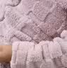 浪莎睡衣女秋冬季加厚珊瑚绒家居服两件套可外穿拉链立领女士暖绒套装 实拍图