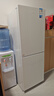 美的（Midea）181L两门冰箱白色两门小户型客厅家用电冰箱租房宿舍低音节能低噪可冷藏冷冻不占地MR-190E 实拍图