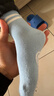 京东京造儿童袜子春夏薄款网眼男童短筒棉袜5-9岁开学中大童18-20CM 实拍图
