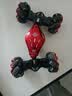 qdrone For the Good Moments手势感应变形遥控车儿童玩具男孩遥控汽车扭变特技车3-6-12岁 30cm红【双电+三控+灯光】 玩具高速四驱遥控赛车越野车rc6-14大型玩具车 实拍图