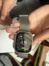 Apple/苹果 Watch Ultra 3 智能手表蜂窝款49毫米黑色钛金属表壳黑色钛金属米兰尼斯表带S MF1P4CH/B 实拍图