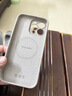 奶小鸭（NEYAA）适用苹果16promax手机壳iphone16promax保护套全包超薄Magsafe磁吸液态硅胶防摔简约男女款 钛原色 实拍图