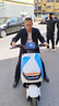 永久电动摩托车 大踏板长续航智能解锁新国标外卖通勤电摩72V20Ah 酷牛系列 极地白【6期免息】 实拍图