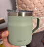 乐扣乐扣（LOCK&LOCK）遇见咖啡杯保温桌面杯男女情侣儿童水杯子390ML薄荷绿LHC4218MIT 实拍图