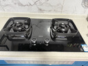 华帝【双边定时+纳米科技面板】家用燃气灶天然气嵌入式5.2kW猛火煤气炉双灶具灶台i10306D 实拍图