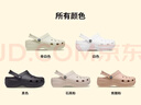 卡骆驰（CROCS）白鹿同款云朵洞洞鞋|206750 黑色-001 37/38(240mm) 实拍图