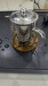 暮云泡茶壶加厚玻璃茶壶大容量办公室茶具养生高硼硅耐高温 450ML 实拍图
