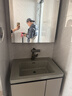 浴百家小户型卫生间浴室柜陶瓷一体盆柜洗手盆柜组合洗漱台洗脸盆柜面盆 70上下光智能镜柜+圆角肤感盆 实拍图