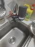 美的（Midea）净水器水龙头过滤器家用自来水滤水器直饮前置过滤器厨房卫生间通用除水垢除余氯双出水可清洗滤芯 一机一芯【可清洗滤芯】 实拍图