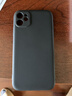 品胜（PISEN）适用苹果11手机壳 iPhone11保护套 全包防摔柔性液态手机软壳 裸机手感 黑色 实拍图