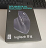 罗技（Logitech）大师系列 MX Master 3S 无线蓝牙鼠标 人体工学 办公 静音鼠标 高端 石墨黑 带无线接收器 实拍图