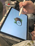 倍思电容笔iPad触控笔适用2026年款iPad Pro/Air8/Mini/iPad11平板触屏手写笔磁吸Apple pencil二代 实拍图