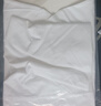 立蒙（LIMENG）男女装素色180g全棉短袖t恤圆领宽松体恤打底衫 白色 L 实拍图