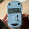 罗技（Logitech）M221 轻音鼠标 无线鼠标 办公鼠标 对称鼠标 带无线微型接收器 雾霭蓝 实拍图