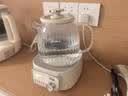 美的（Midea）花漾0胶水全玻璃养生壶多功能煮茶壶母婴烧水壶恒温电热水壶全自动一体1.2L YS12B302J 实拍图