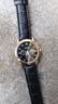 【网红爆款】商务腕表石英运动表休闲皮带男女手表 黑色 实拍图
