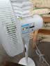 美的（Midea）【幸运草安睡1S】一级能效直流变频声控电风扇家用遥控卧室静音落地扇台式桌面抗菌大风力转页扇 实拍图