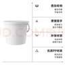 五月花脸盆水桶30cm3件套带盖加厚耐用宿舍泡脚家用储水桶洗衣洗车桶 实拍图