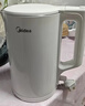 美的（Midea）【价保618】电热水壶烧水壶0涂层食品级304不锈钢自动断电双层防烫全钢无缝1.5L容量 MK-HJ1566 实拍图