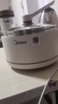 美的（Midea）电煮锅 小电锅 不锈钢0涂层电热锅 宿舍小锅多功能锅 1.6L学生寝室一体泡面小火锅XZC2017G 配蒸笼 实拍图
