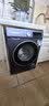 西门子（SIEMENS）iQ300 10公斤洗烘一体机 全自动变频滚筒洗衣机大容量 热风清新 智能除渍 除菌除螨 羽绒服洗 WN54A2X10W 洗烘一体 实拍图