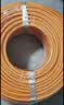 秋叶原（CHOSEAL）超六类双屏蔽网线 CAT6A类万兆抗干扰降衰减纯铜 工程家装网络线 橙 305米 QS2669CT305 实拍图