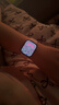 Apple/苹果 Watch S11 智能手表GPS款42毫米玫瑰金色铝金属表壳淡桃粉色运动型表带S/M MEUN4CH/B母亲节 实拍图