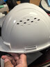 霍尼韦尔（Honeywell）安全帽 H99S 纯ABS材质工地建筑头盔高级领导监理防砸抗冲击 白色透气1顶 实拍图