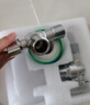 伟星黄铜大流量球阀2只 4分燃气热水器角阀球芯厨房卫生间冷热水1168 实拍图