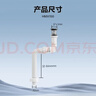 恒洁（HEGII）洗手盆下水器 面盆防臭下水管翻板一体式下水器带溢水口HMX150 实拍图