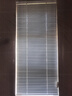 美尔耐免打孔百叶窗帘卧室卫生间浴室厕所防水铝合金厨房升降遮光帘6010 免钉【标准哑光】白色 1平方米 实拍图